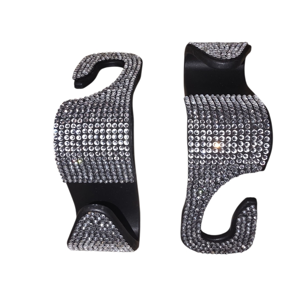 Bling Rhinestone Vehicle Accessory Set - 9 Pieces - Picture 5 of 6